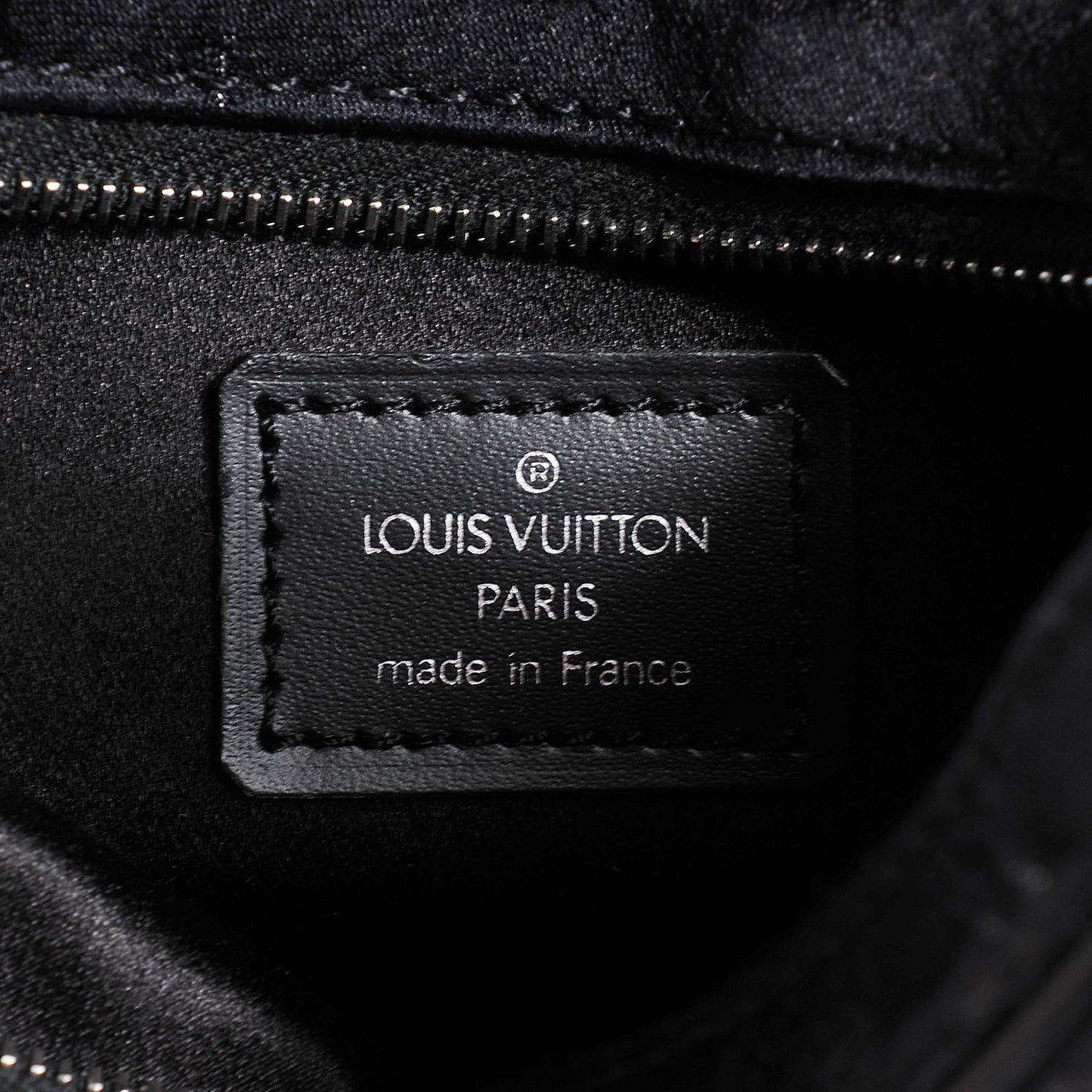 Satin Monogram Little Boulogne Black