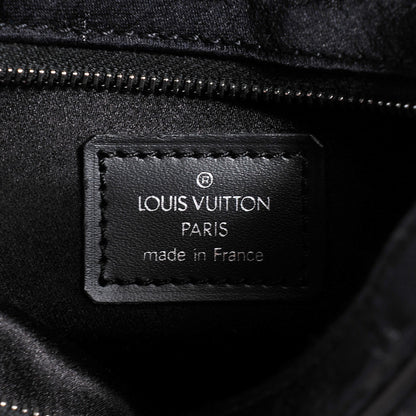 Louis Vuitton Satin Monogram Little Boulogne Black 6 of 7
