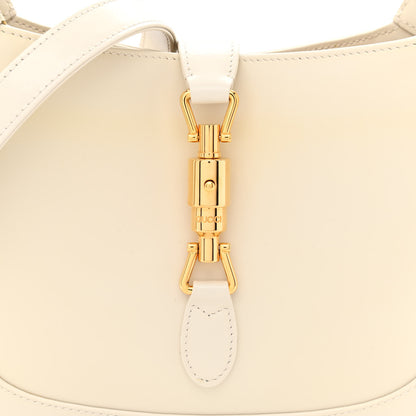 Gucci Boarded Dyana Lux Calfskin Small Jackie 1961 Hobo Mystic White 8 of 11