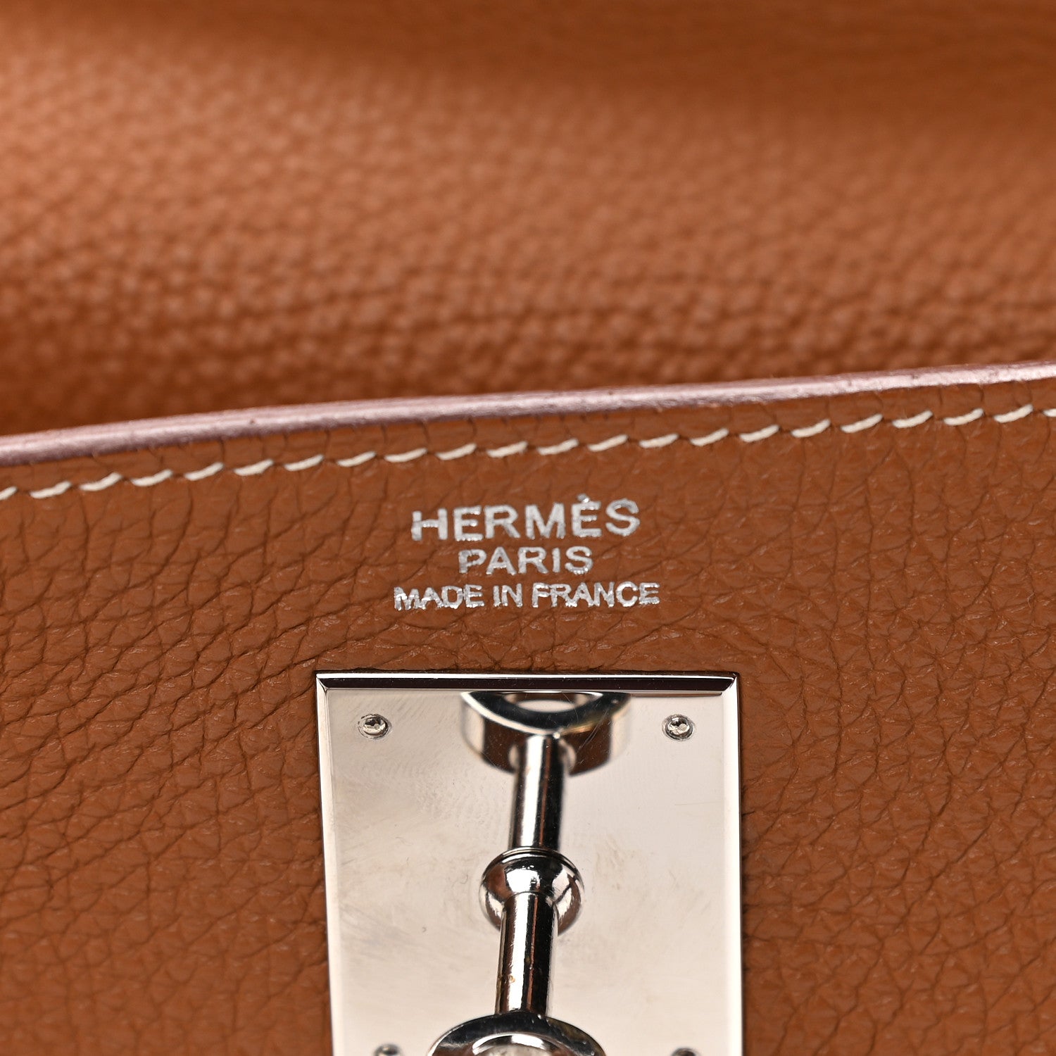 Hermes Togo Kelly Retourne 32 Gold 6 of 10