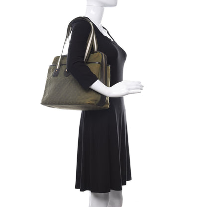 Louis Vuitton Mini Monogram Mary Kate Cabas Kaki 2 of 9