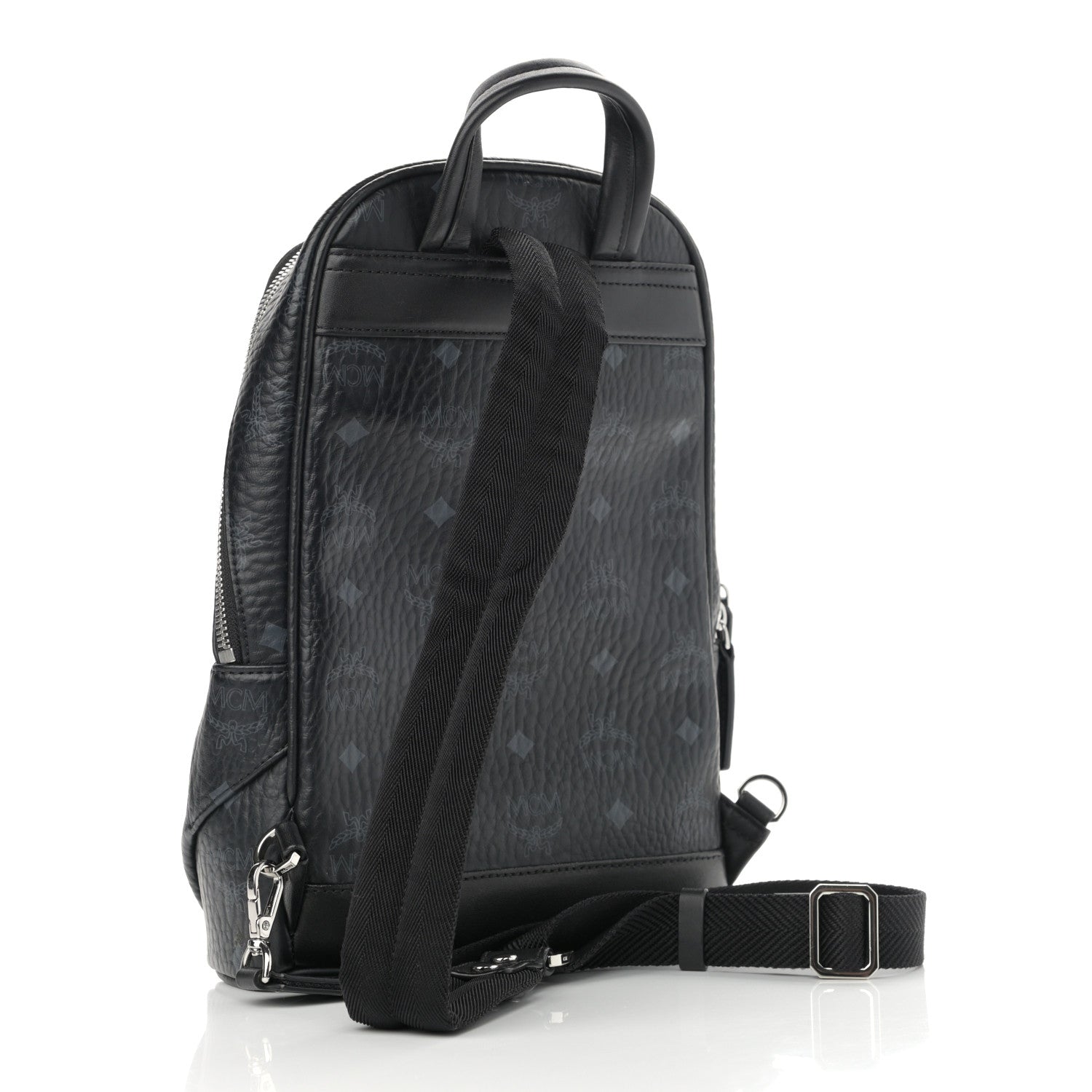 MCM Visetos Klassik Small Sling Bag Black 3 of 11