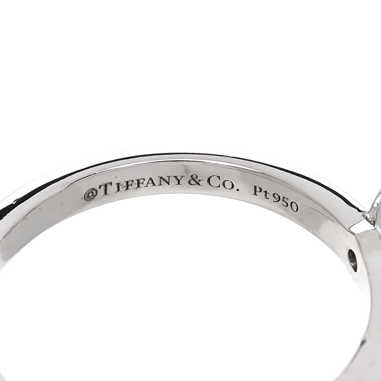 Platinum Diamond 1.02ct Solitaire Engagement Ring 51 5.75