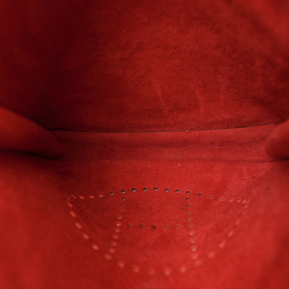 Hermes Taurillon Clemence Evelyne III PM Rouge Tomate 5 of 14