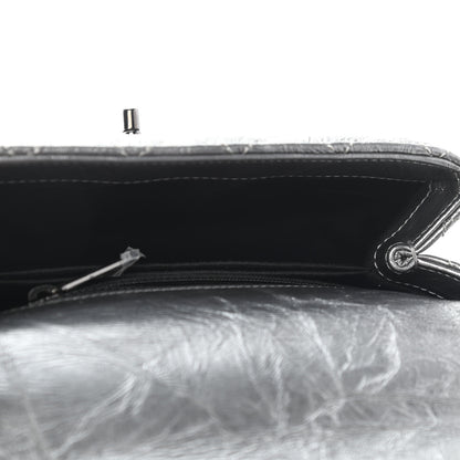Chanel Aged Calfskin Quilted Mini Coco Handle Flap Charcoal 4 of 5