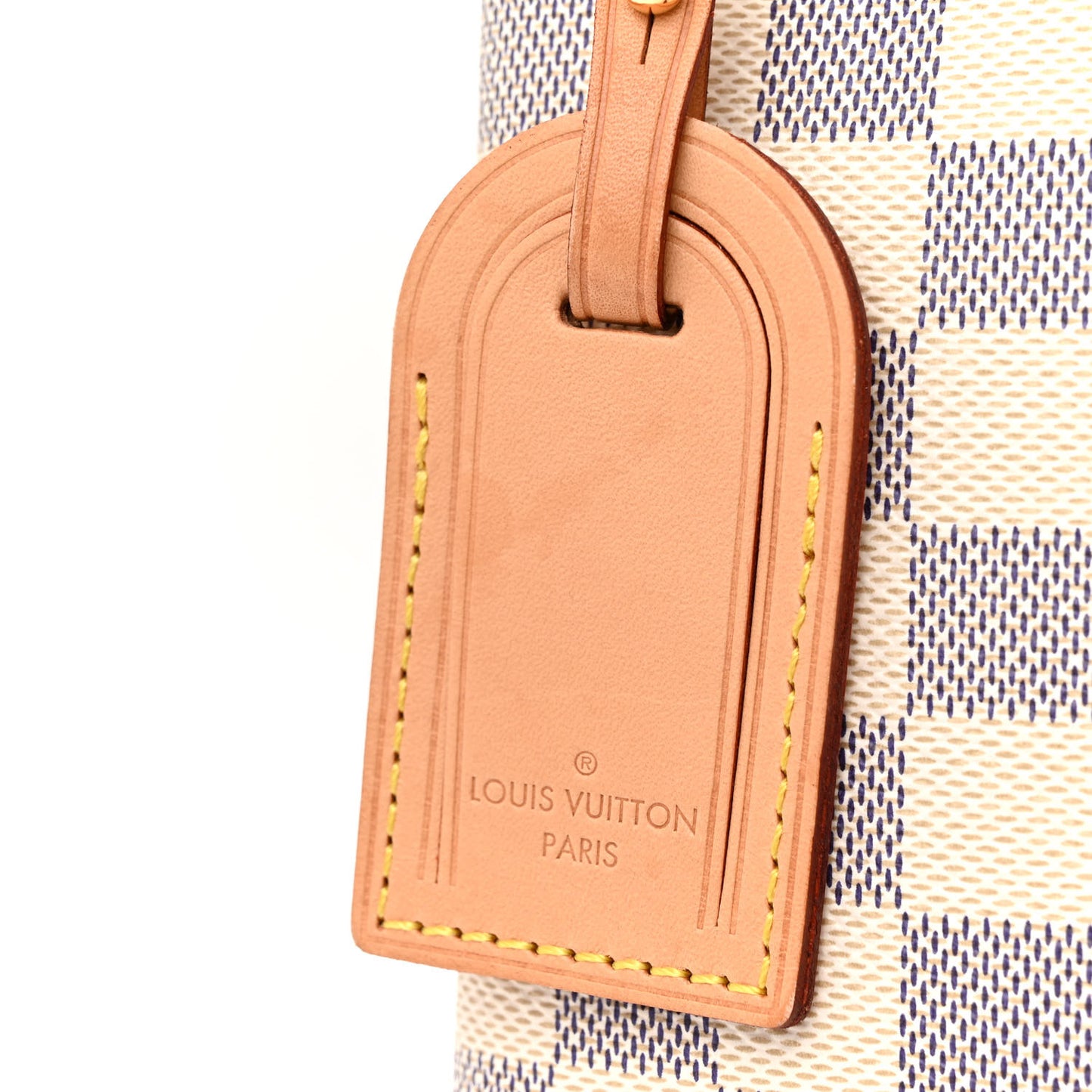 Damier Azur Graceful MM Rose Ballerine