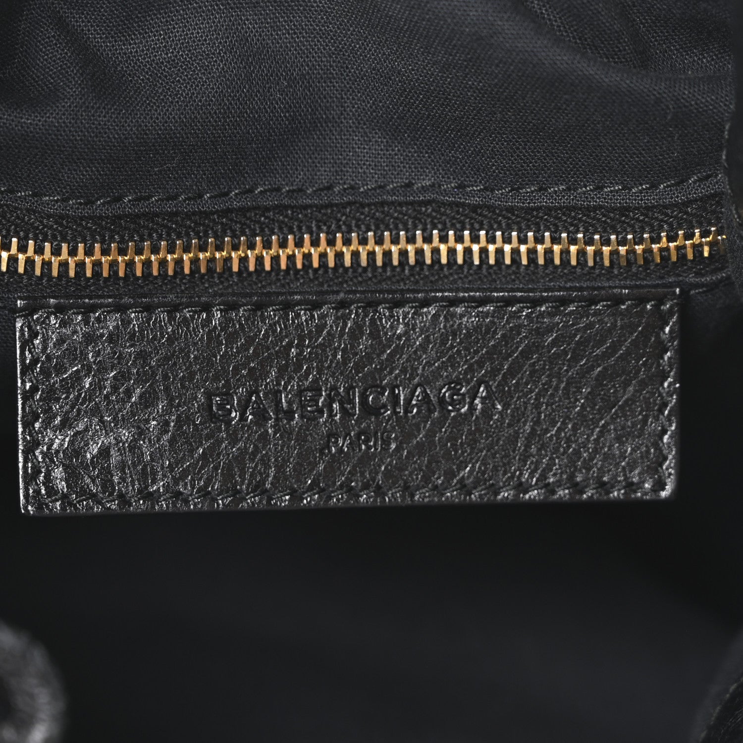 Balenciaga Agneau Giant 12 Gold Hardware Mini Pompon Black 6 of 10