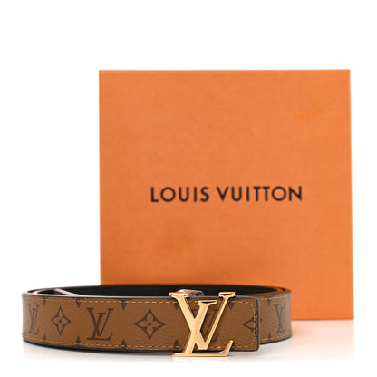 Louis Vuitton Reverse Monogram 35mm LV Initiales Reversible Belt 90 36 Black 6 of 6