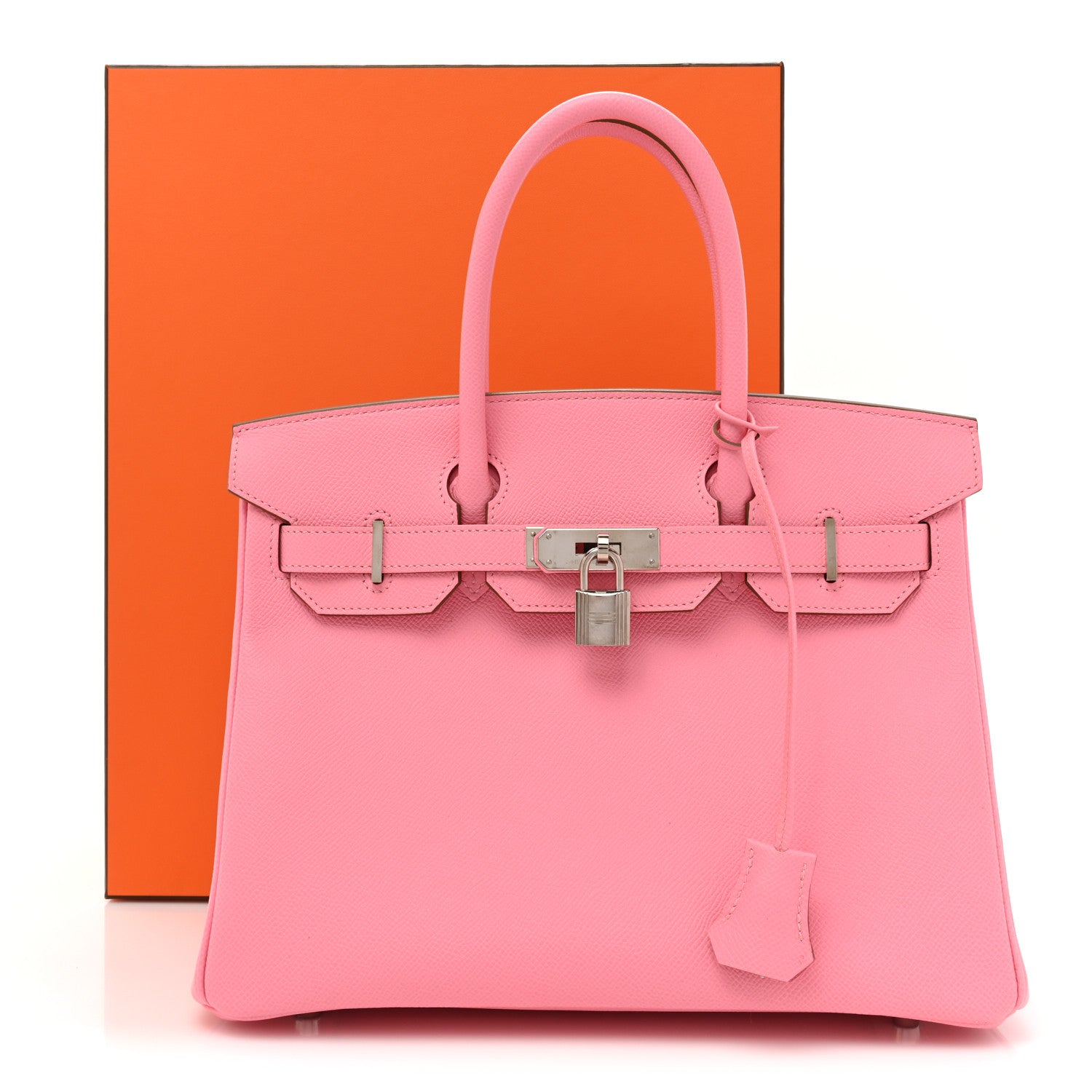 Hermes Epsom Birkin 30 Rose Confetti 10 of 10