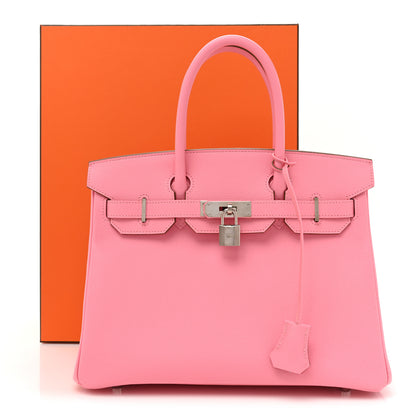 Hermes Epsom Birkin 30 Rose Confetti 10 of 10