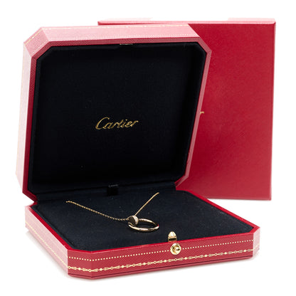 Cartier 18K Yellow Gold Diamond Juste Un Clou Pendant Necklace 7 of 7