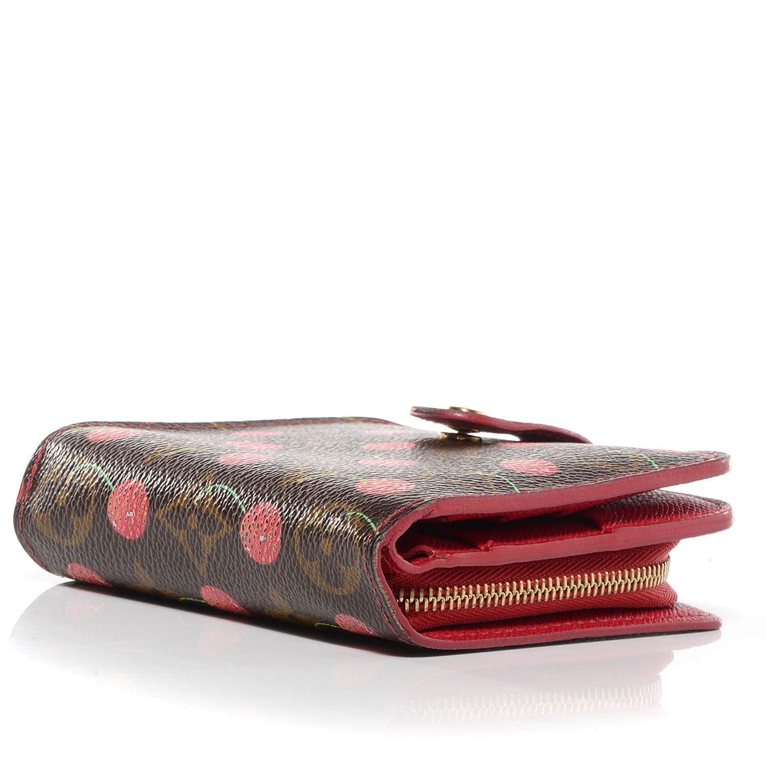 Louis Vuitton Monogram Cerises Compact Zippe Wallet 4 of 7