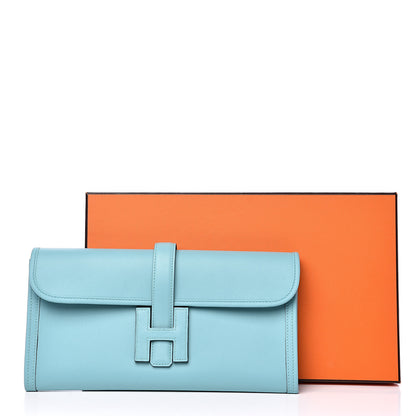 Hermes Swift Jige Elan 29 Clutch Bleu Atoll 7 of 7