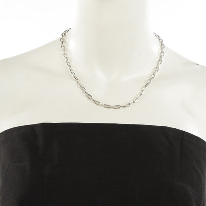 Cartier 18K White Gold 5mm Spartacus Chain Necklace 2 of 5