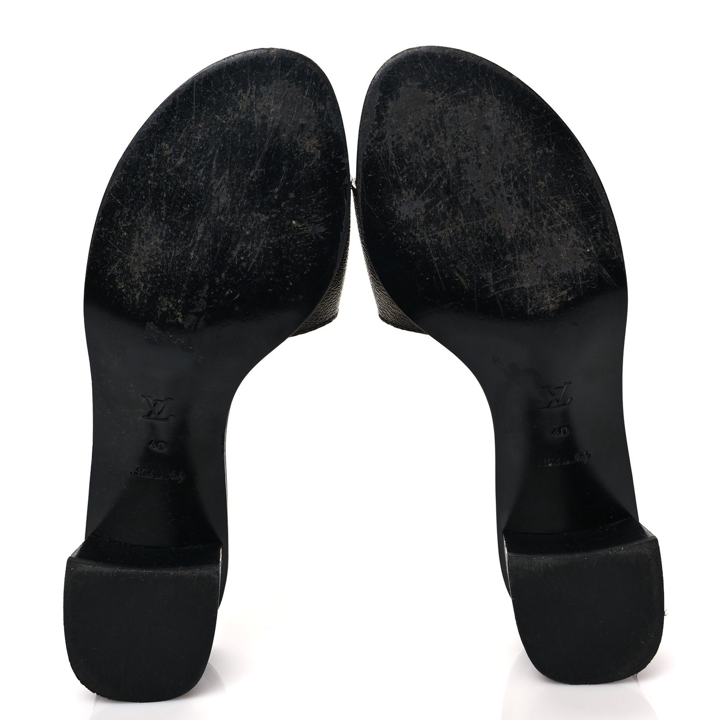 Monogram Lock It Mules 40