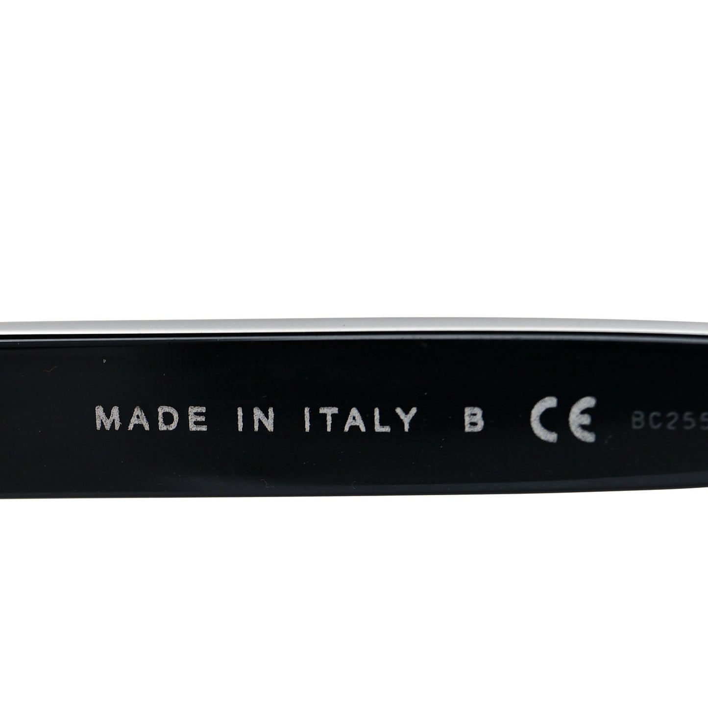 Acetate CC Cat Eye Sunglasses S415 Black