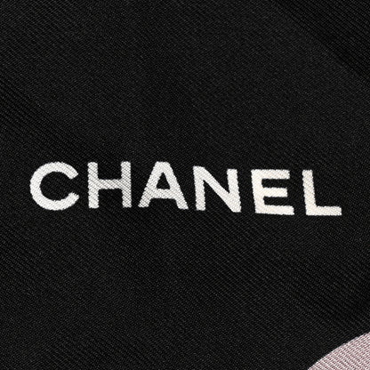 Chanel Silk CC Logo Square Scarf Multicolor 2 of 3