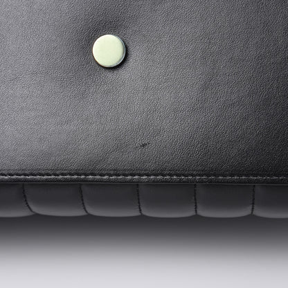 Saint Laurent Calfskin Y Quilted Monogram Large Loulou Chain Satchel Black 11 of 11