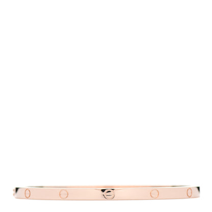 Cartier 18K Pink Gold Small LOVE Bracelet 16 2 of 3