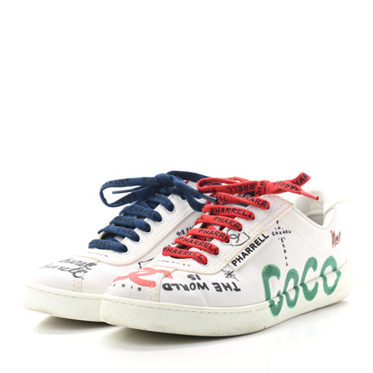 Chanel x Pharrell Williams Calfskin Womens Sneakers 37 White 3 of 7
