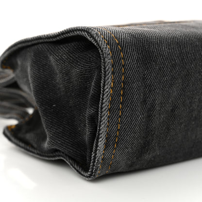 Telfar Denim Small Shopping Bag Black 8 of 10