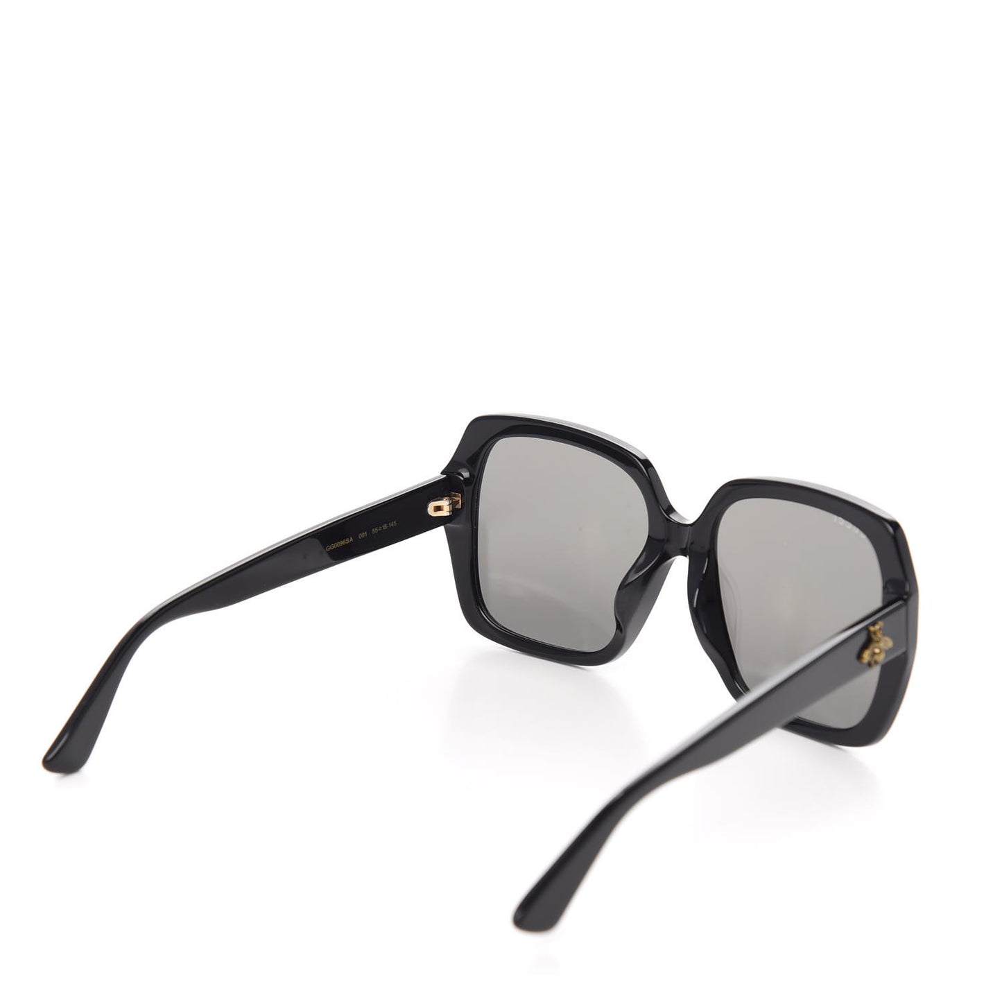 Acetate Square Frame GG0096S Sunglasses Black