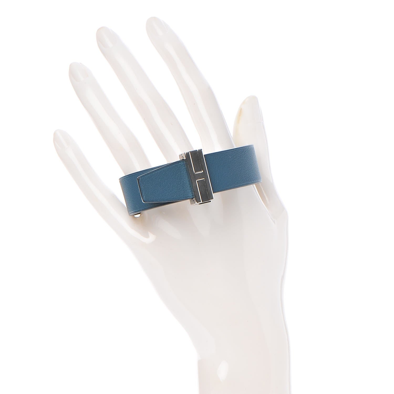 Hermes Swift Chamonix Oxford Bracelet T4 Colvert Black 2 of 7