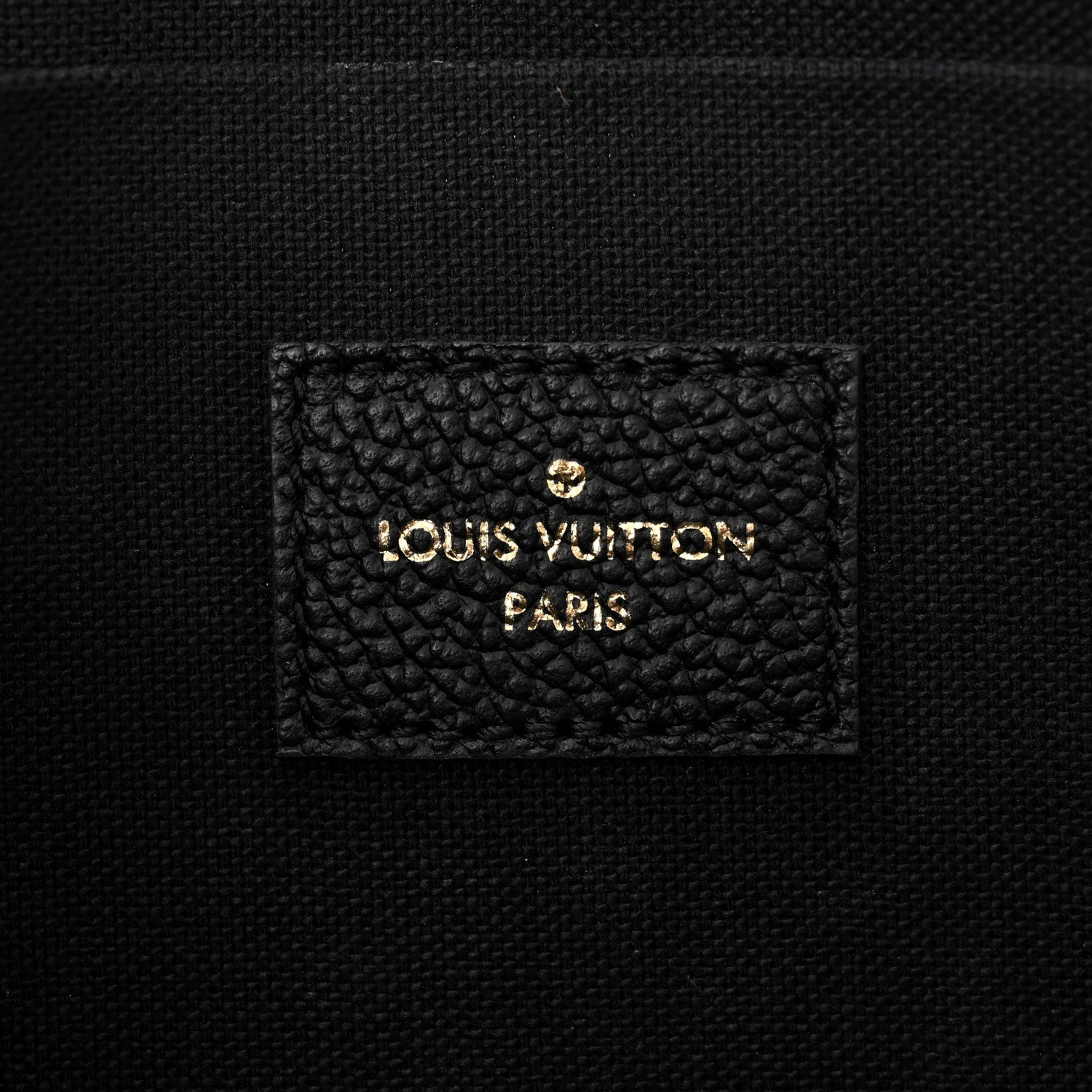 Louis Vuitton Empreinte Pochette Felicie Chain Wallet Black 6 of 10