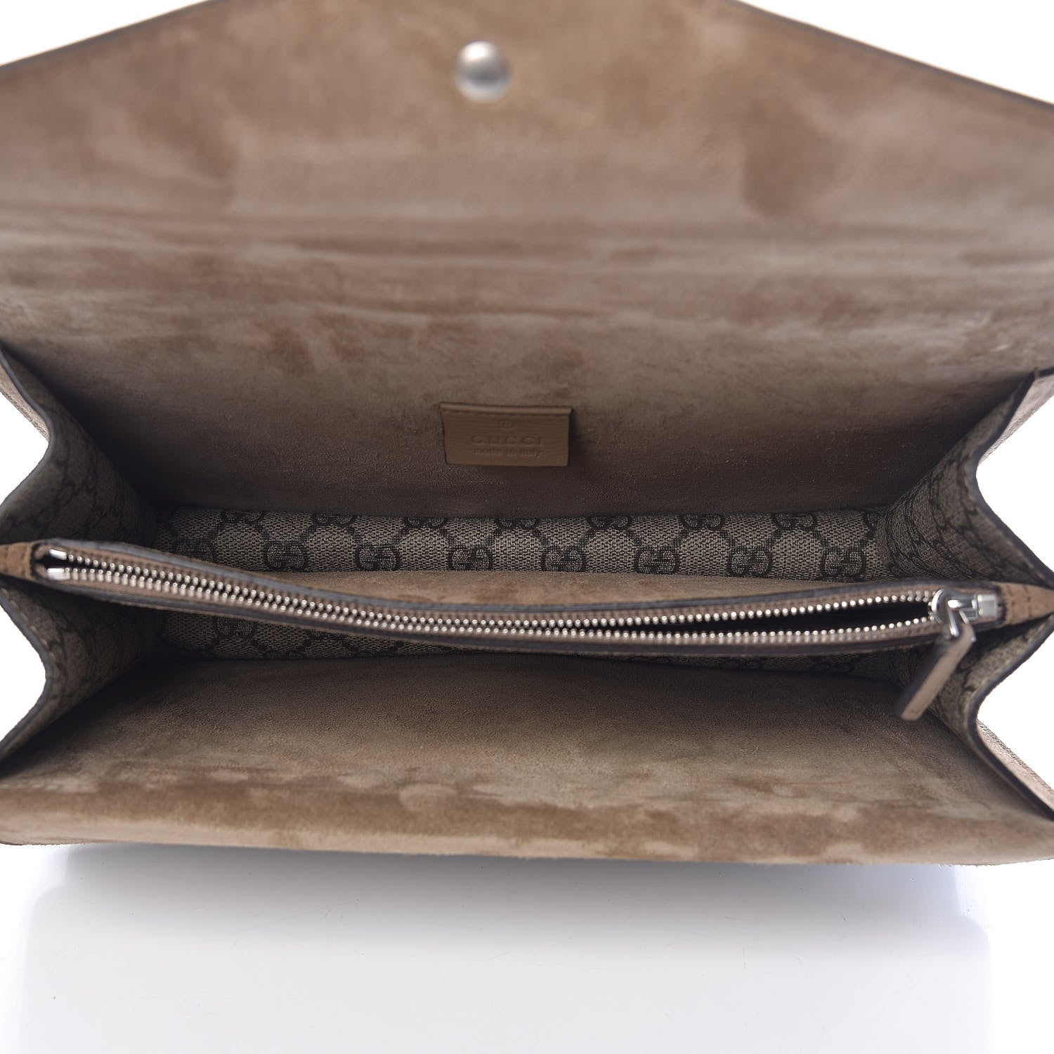 Gucci GG Supreme Monogram Small Dionysus Shoulder Bag Taupe 5 of 11