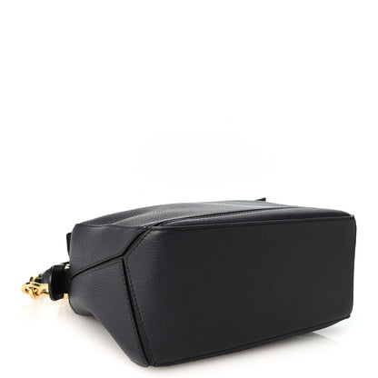 Loewe Calfskin Small Puzzle Bag Midnight Blue Black 4 of 9