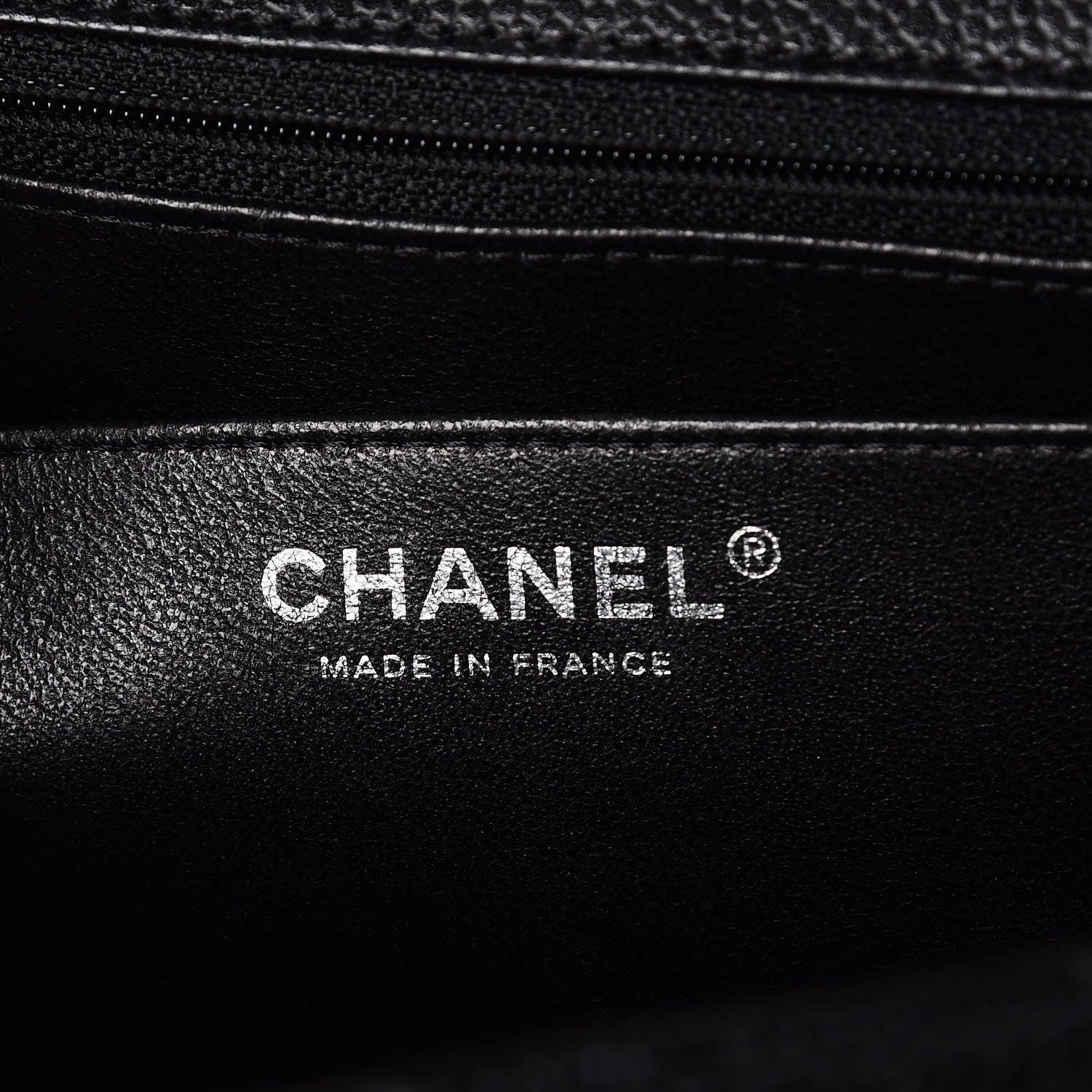 Chanel Caviar Quilted Jumbo Single Flap Black 7 of 9