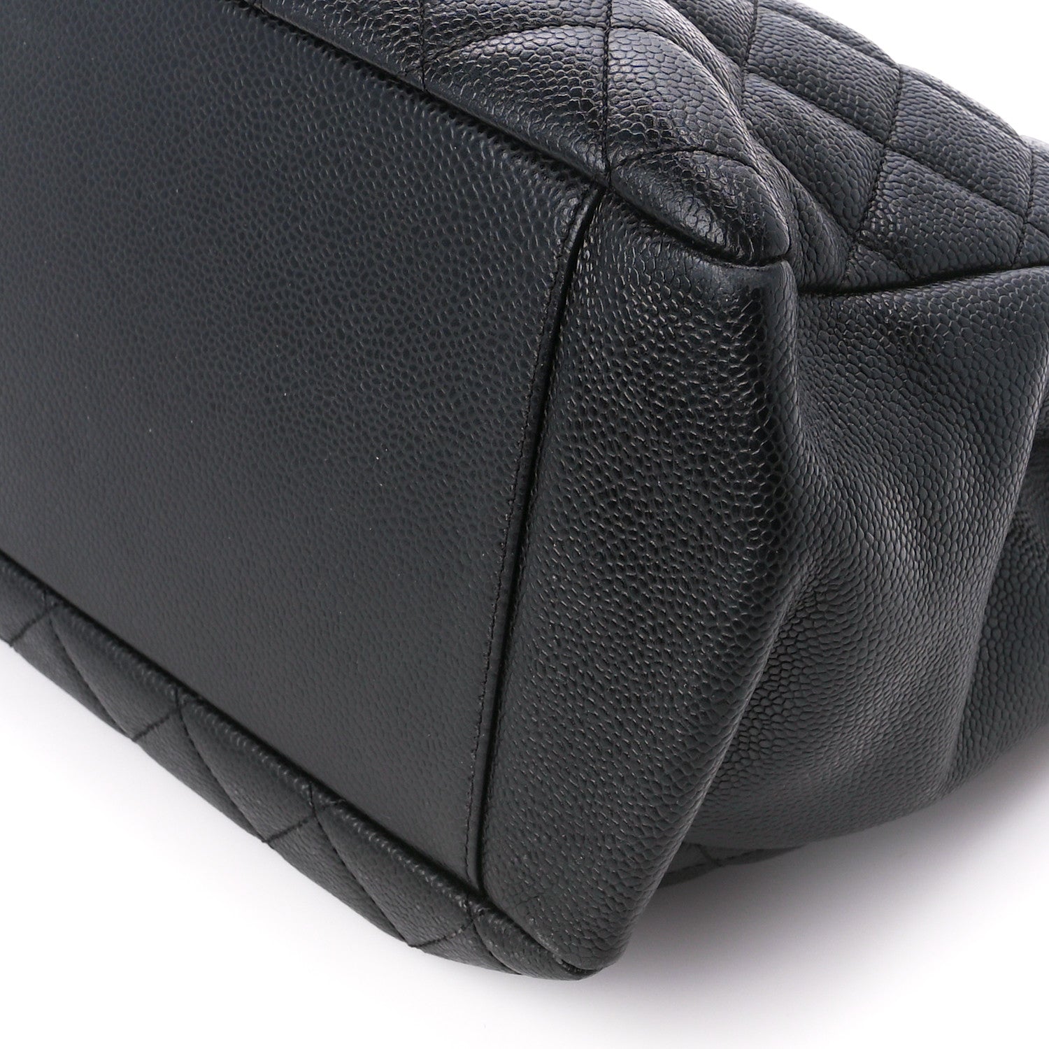 Chanel Caviar Quilted Grand Shopping Tote GST Black 12 of 12