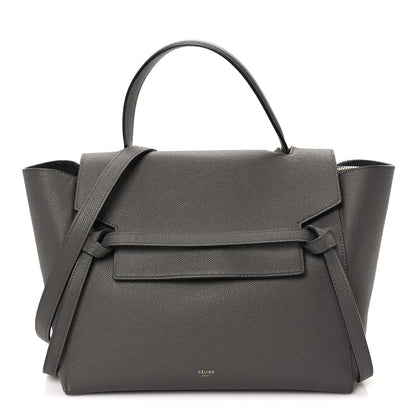Celine Grained Calfskin Mini Belt Bag Grey 1 of 10