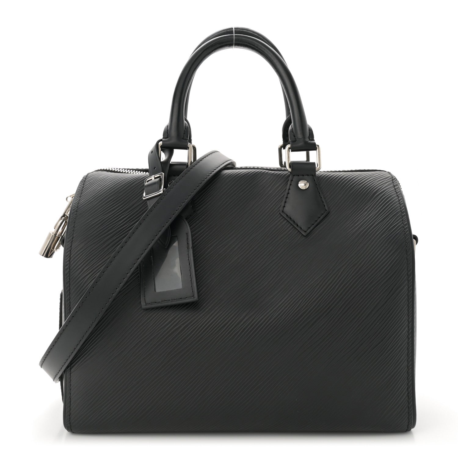 Louis Vuitton Epi Speedy Bandouliere 25 Black 1 of 14