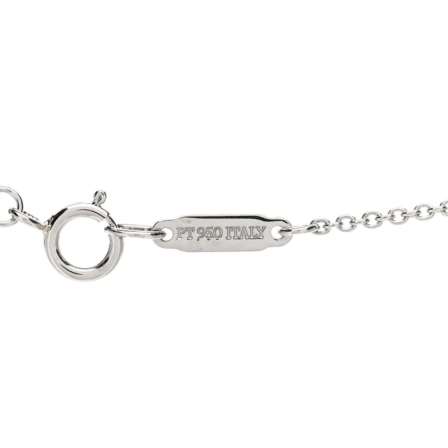 Platinum Diamond Fleur de Lis Key Bar Pendant Necklace