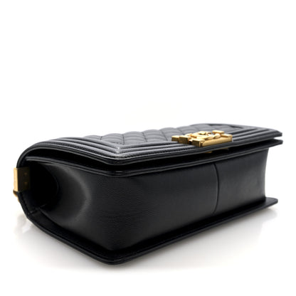 Chanel Caviar Quilted Medium Boy Flap Black 4 of 10