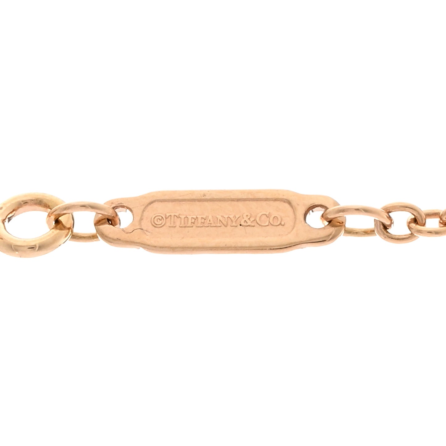 18K Rose Gold Knot Necklace