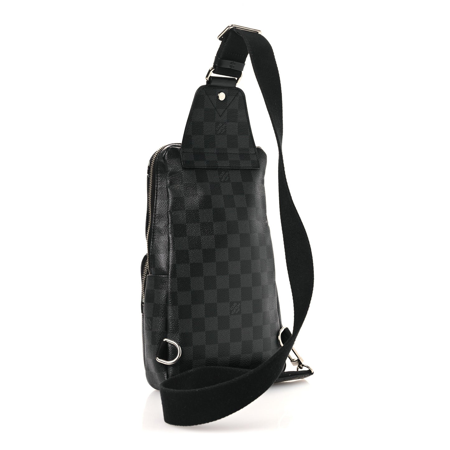 Damier Graphite World Map Avenue Sling Backpack