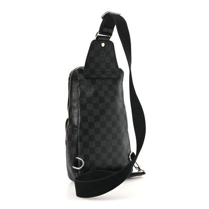 Louis Vuitton Damier Graphite World Map Avenue Sling Backpack 2 of 10