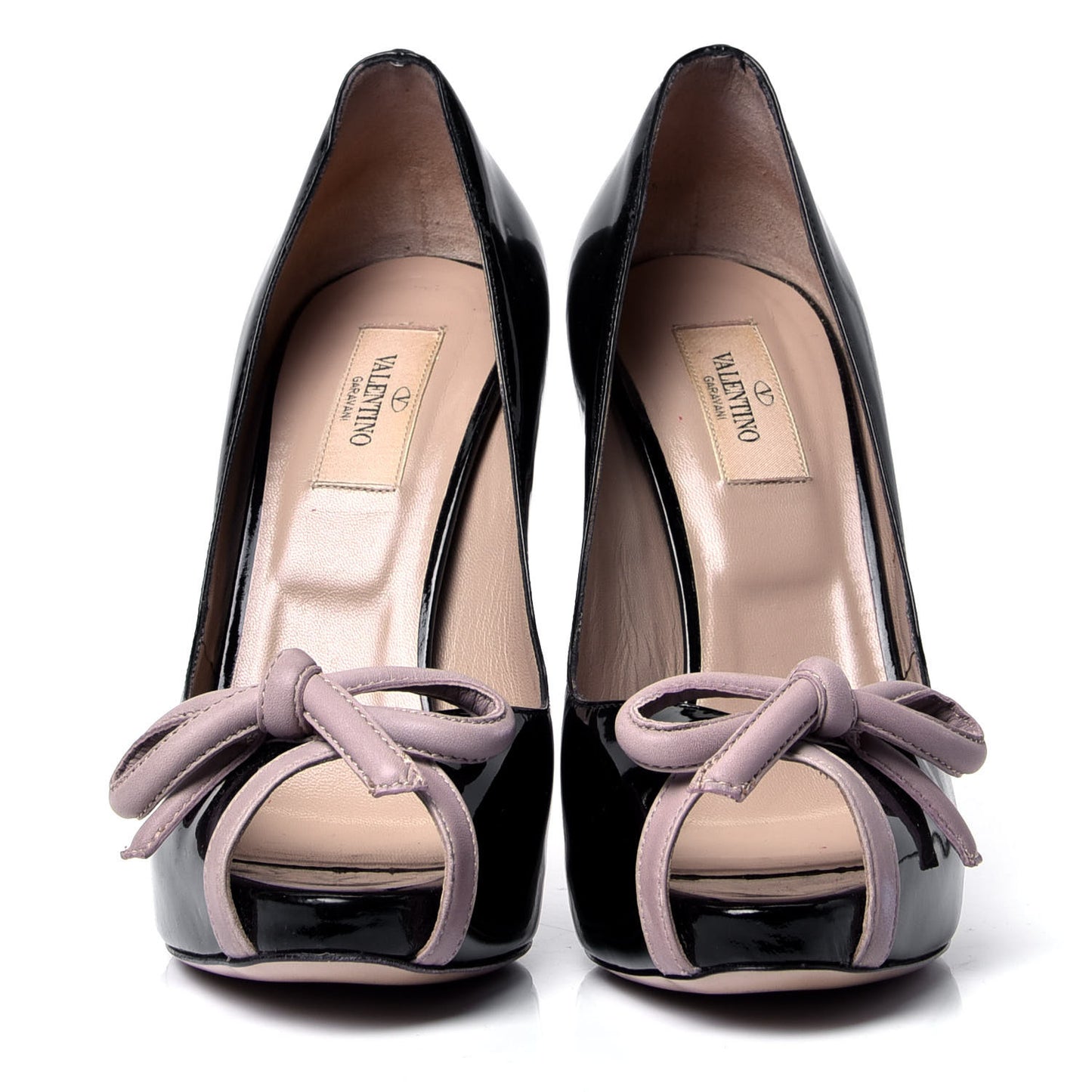 Patent Bow Pumps 38.5 Black Poudre
