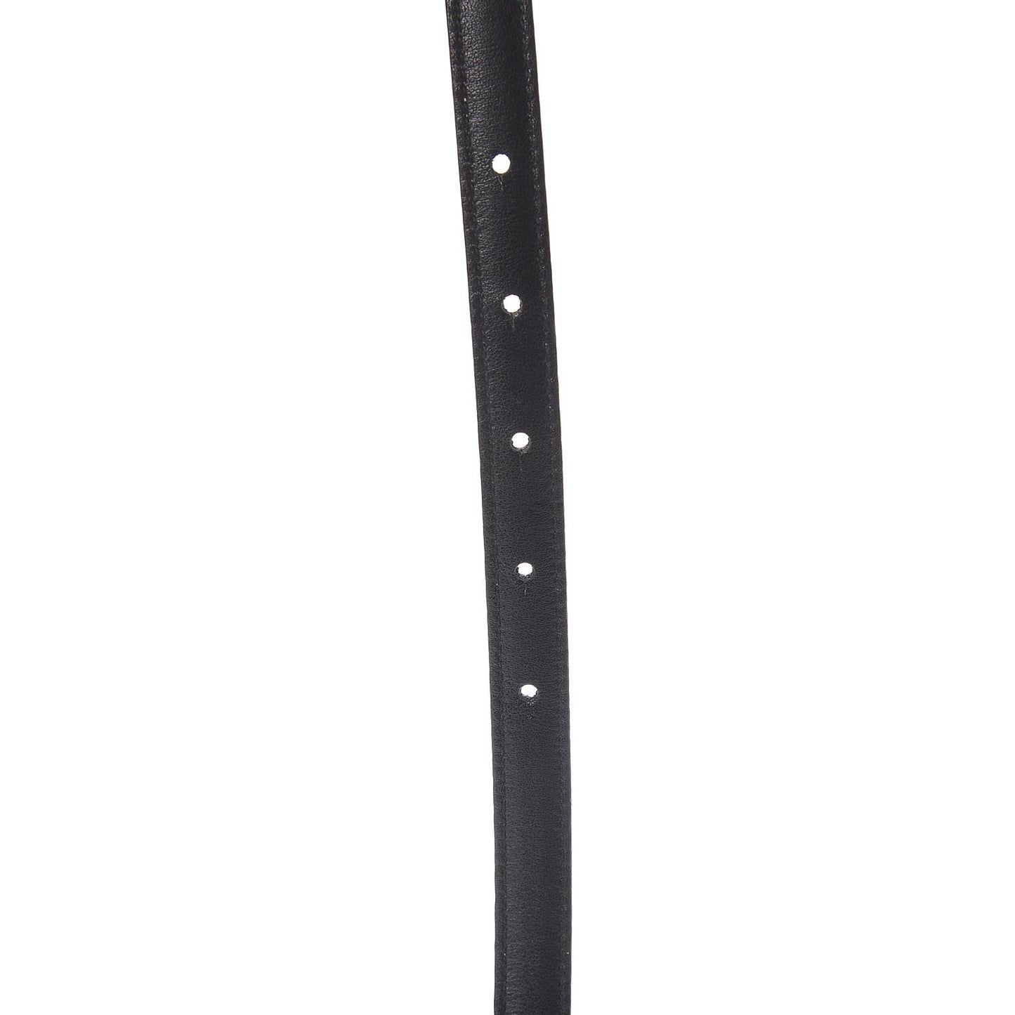 Moon Calfskin Nickel Interlocking G 20mm Belt 85 34 Mystic White