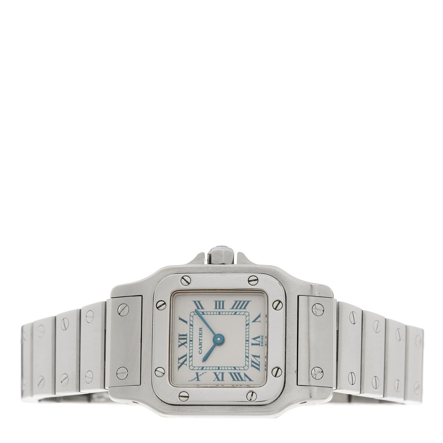 Stainless Steel 24mm Santos de Cartier Galbee Quartz Watch