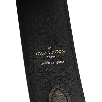 Louis Vuitton Monogram Bandouliere Shoulder Strap Black 3 of 4