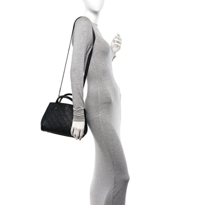 Louis Vuitton Empreinte Montaigne BB Black 2 of 11