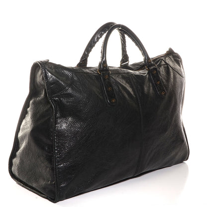 Balenciaga Chevre Classic Hardware Weekender Black 3 of 10