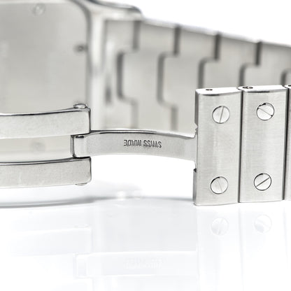 Cartier Stainless Steel 29mm Santos De Galbee Quartz Watch 7 of 7