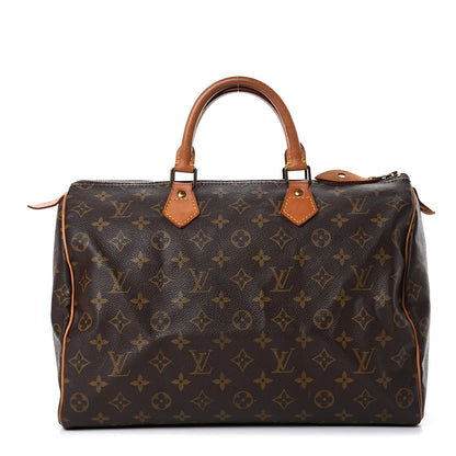 Louis Vuitton Monogram Speedy 35 1 of 17