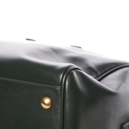 Saint Laurent Calfskin Classic Duffle 6 Green 11 of 11