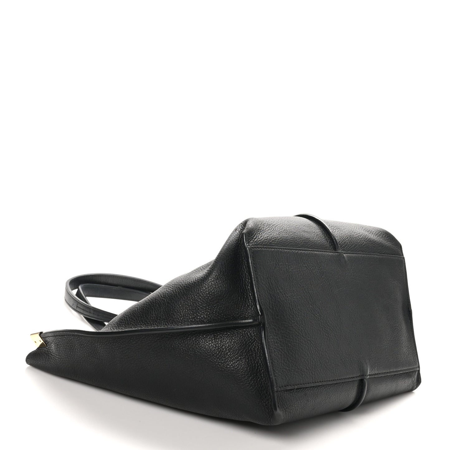 Smooth Calfskin Medium Vick Tote Black