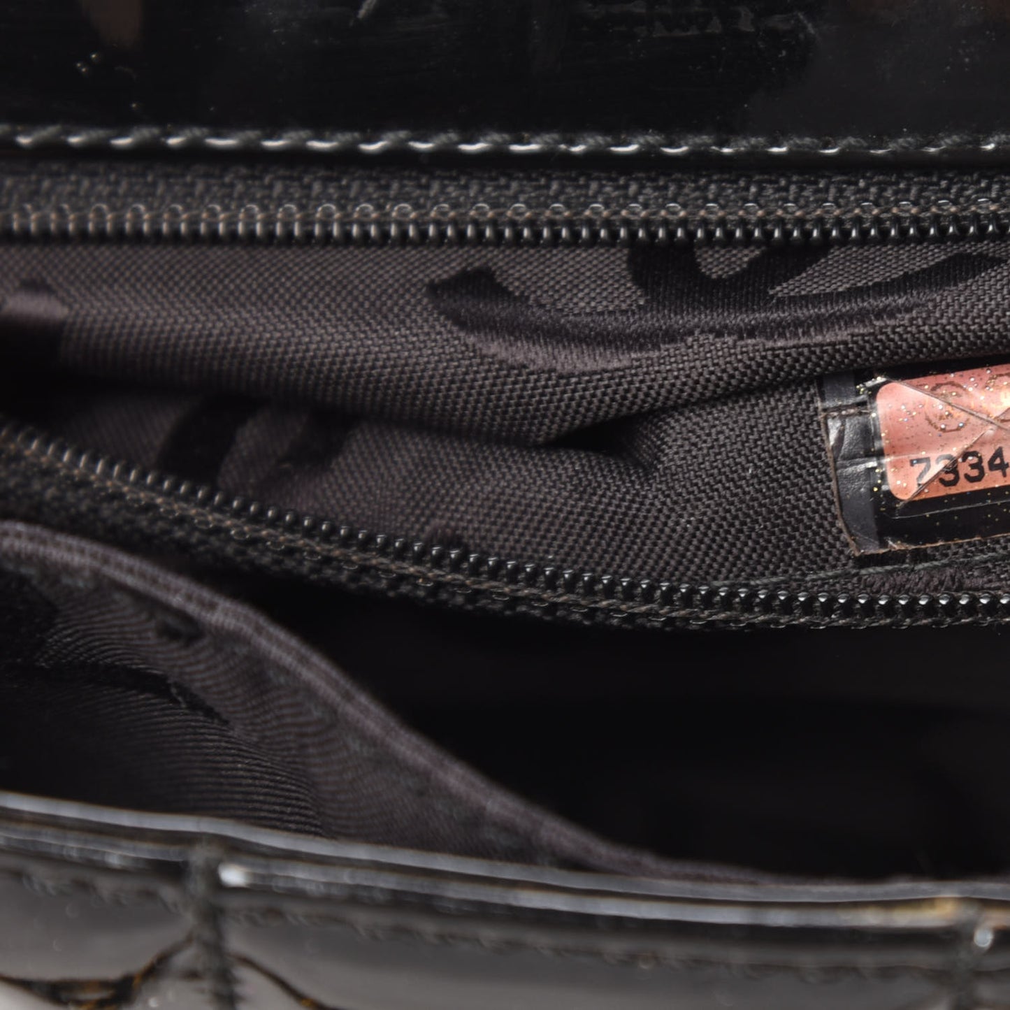 Patent Chocolate Bar CC Tote Black
